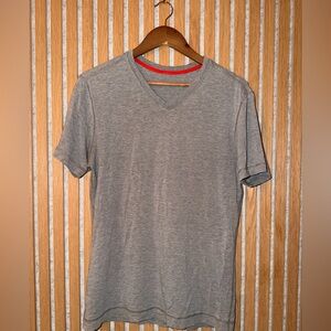 Gray V-Neck Men's LuLuLemon Shirt